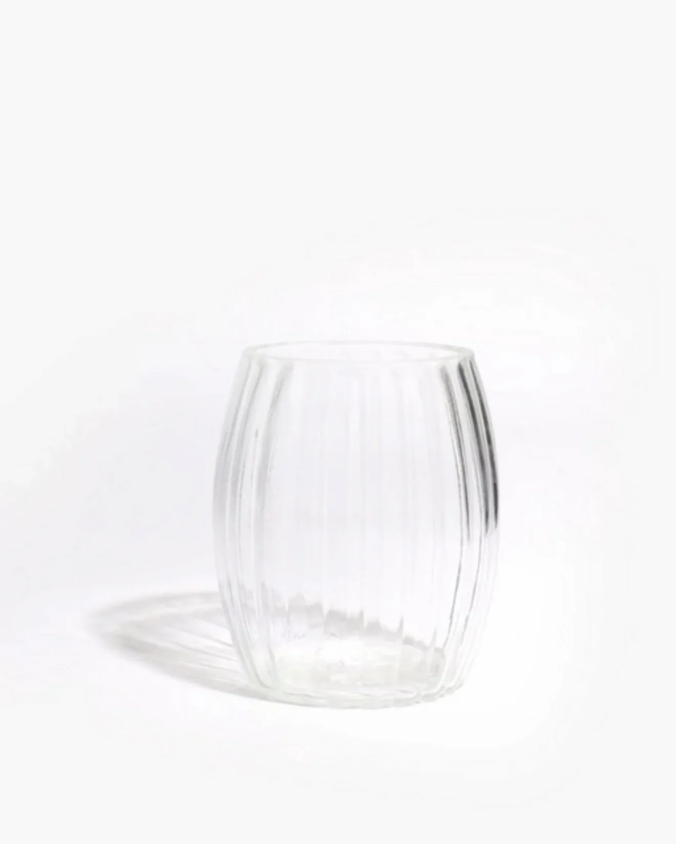 Clear bulb vase available to rent